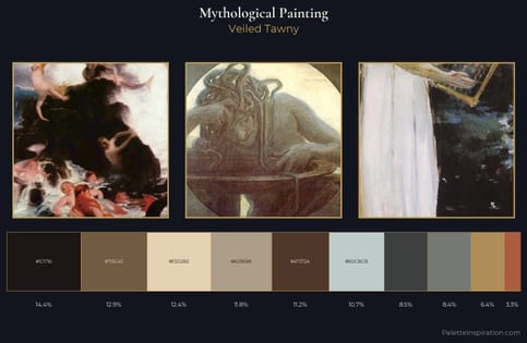 mythological painting Palette 18