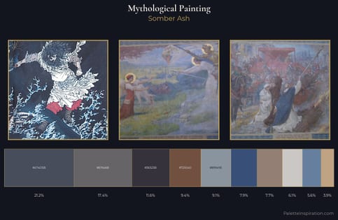 mythological painting Palette 19