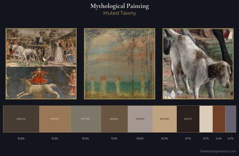 mythological painting Palette 23