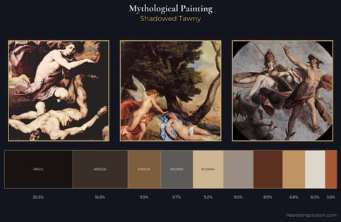 mythological painting Palette 26