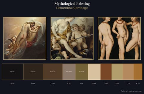mythological painting Palette 29