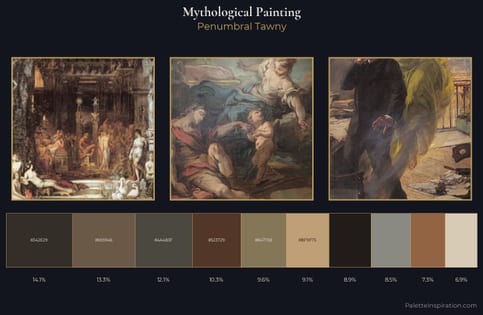 mythological painting Palette 30