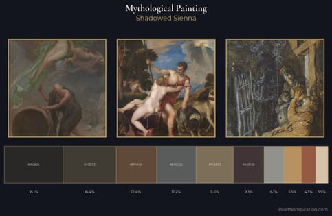 mythological painting Palette 31