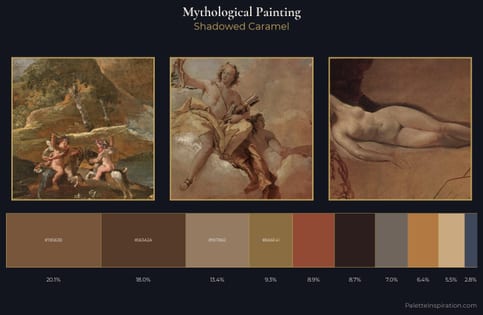 mythological painting Palette 33