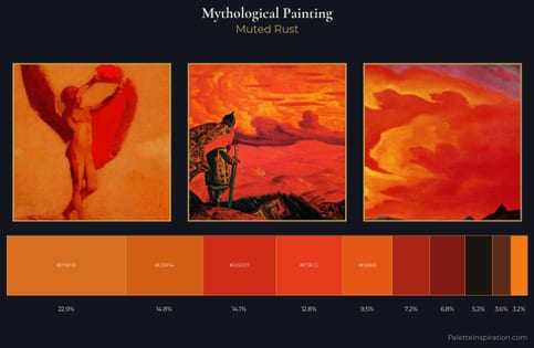 mythological painting Palette 37