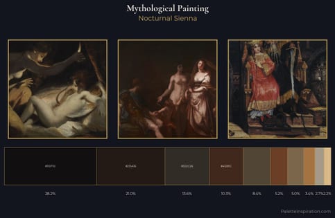 mythological painting Palette 39