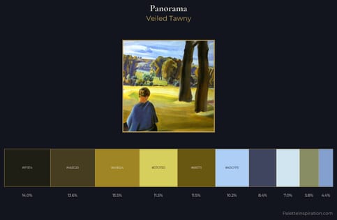 panorama Palette 4 - Veiled Tawny