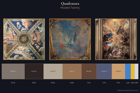 quadratura Master Palette - Muted Tawny