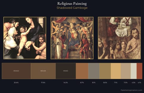 religious painting Palette 14