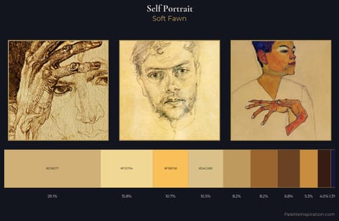 self-portrait Palette 6 - Soft Fawn