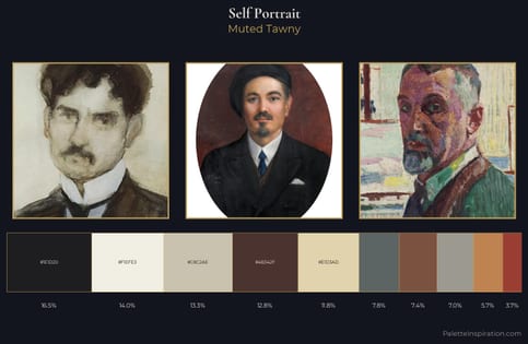 self-portrait Palette 8 - Muted Tawny