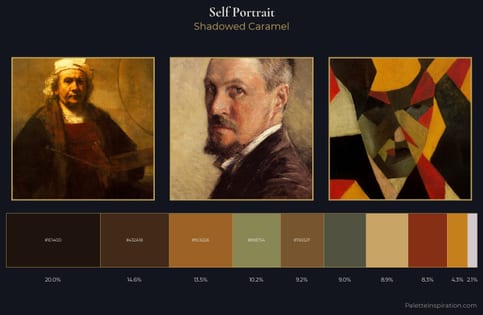 self-portrait Palette 30 - Shadowed Caramel