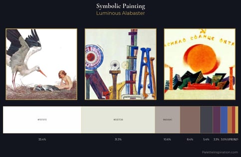 symbolic painting Palette 7