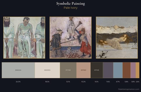 symbolic painting Palette 8