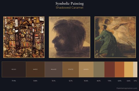 symbolic painting Palette 28
