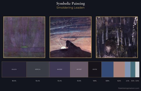 symbolic painting Palette 30