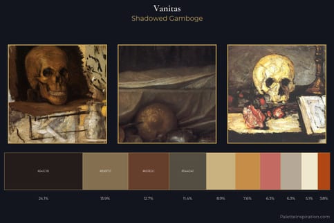 vanitas Color Palette