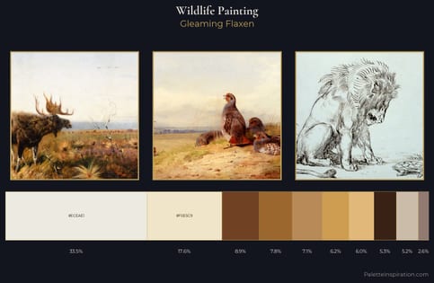 wildlife painting Palette 3