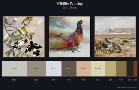 wildlife painting Palette 4