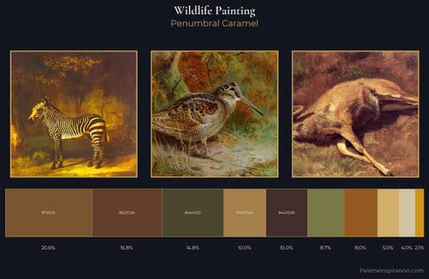 wildlife painting Palette 8