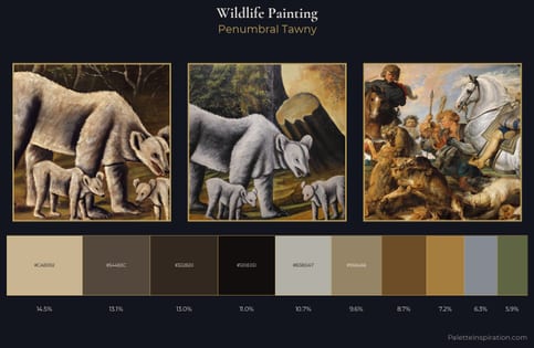 wildlife painting Palette 13