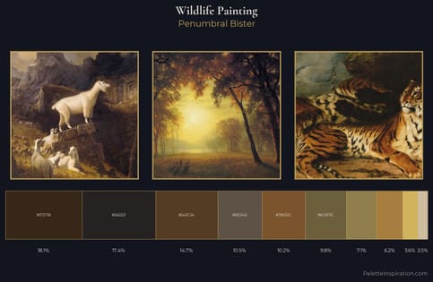 wildlife painting Palette 14