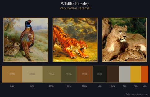 wildlife painting Palette 15