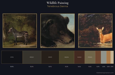 wildlife painting Palette 17
