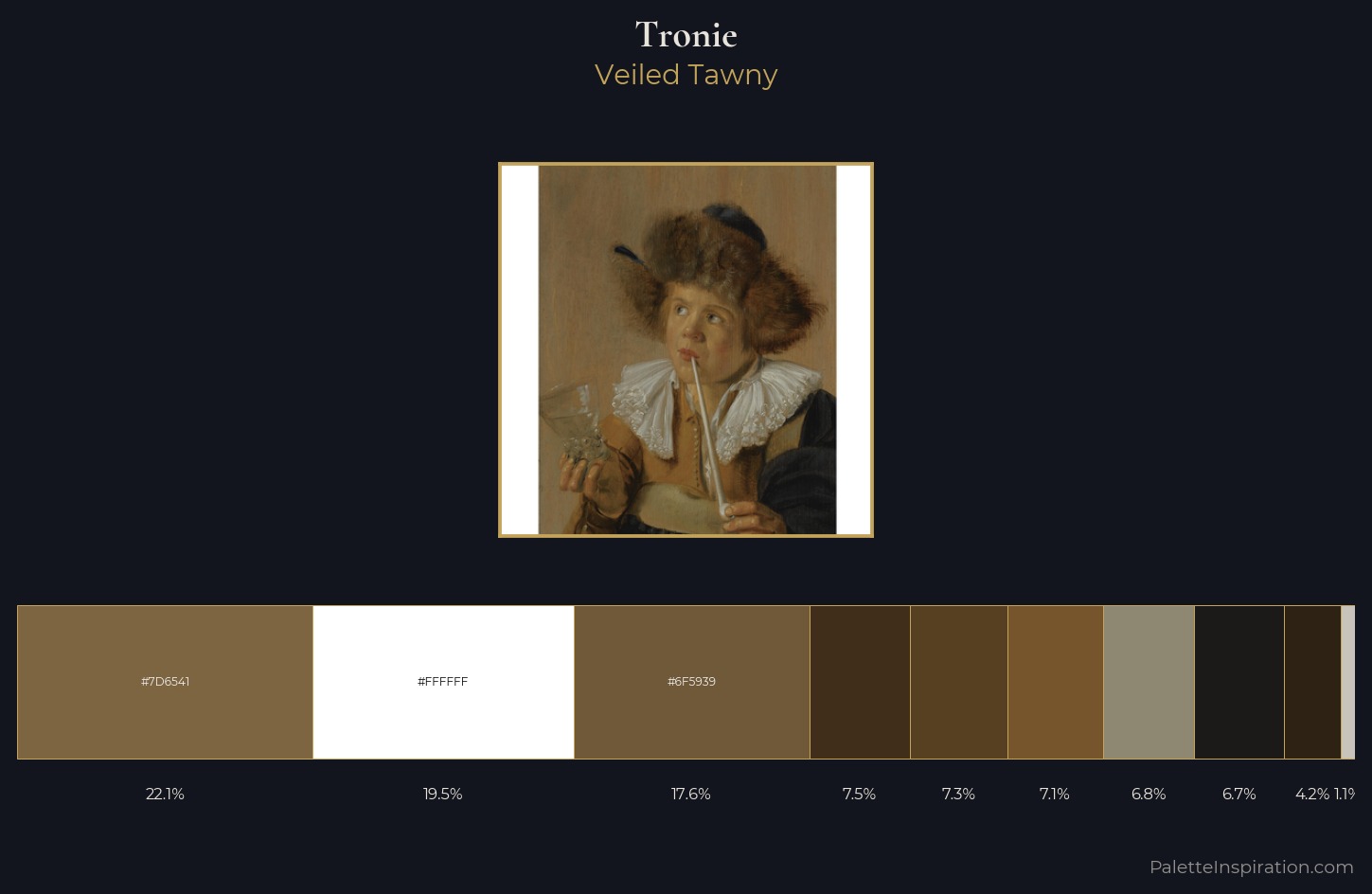 tronie Palette 6 — Veiled Tawny