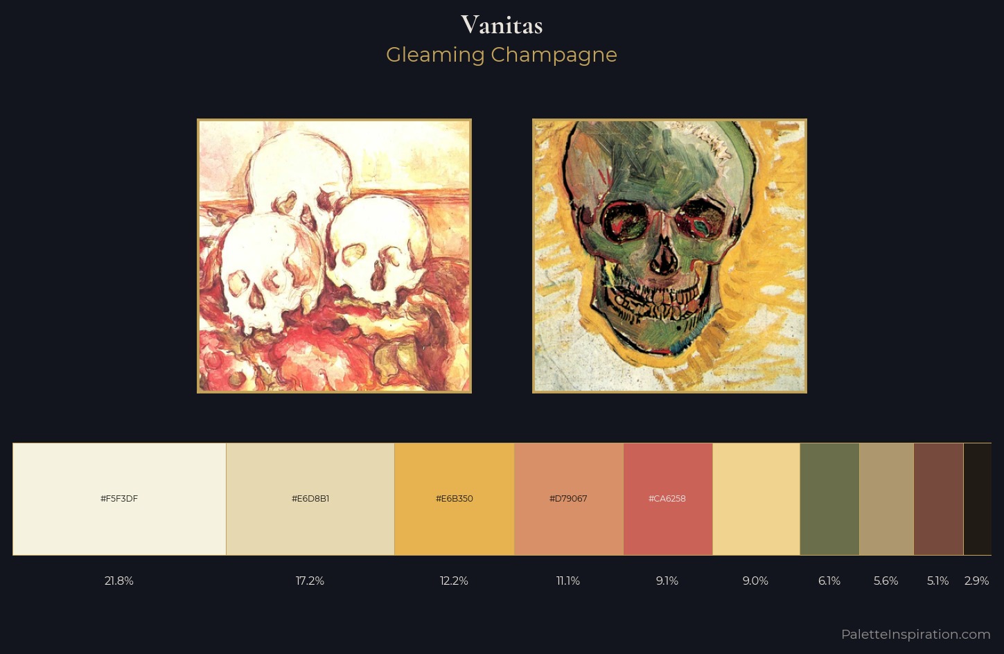 vanitas Color Palette