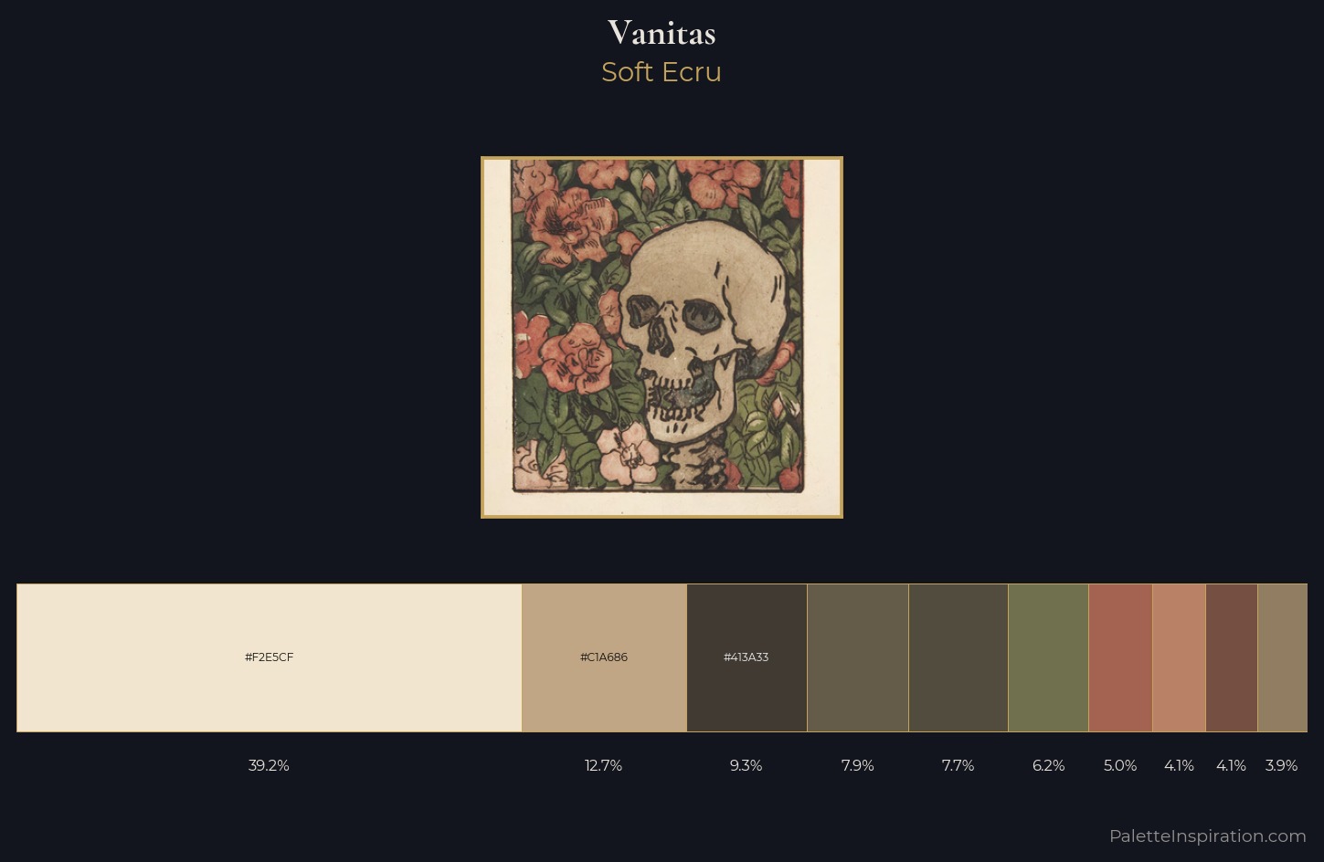 vanitas Palette 3 — Soft Ecru