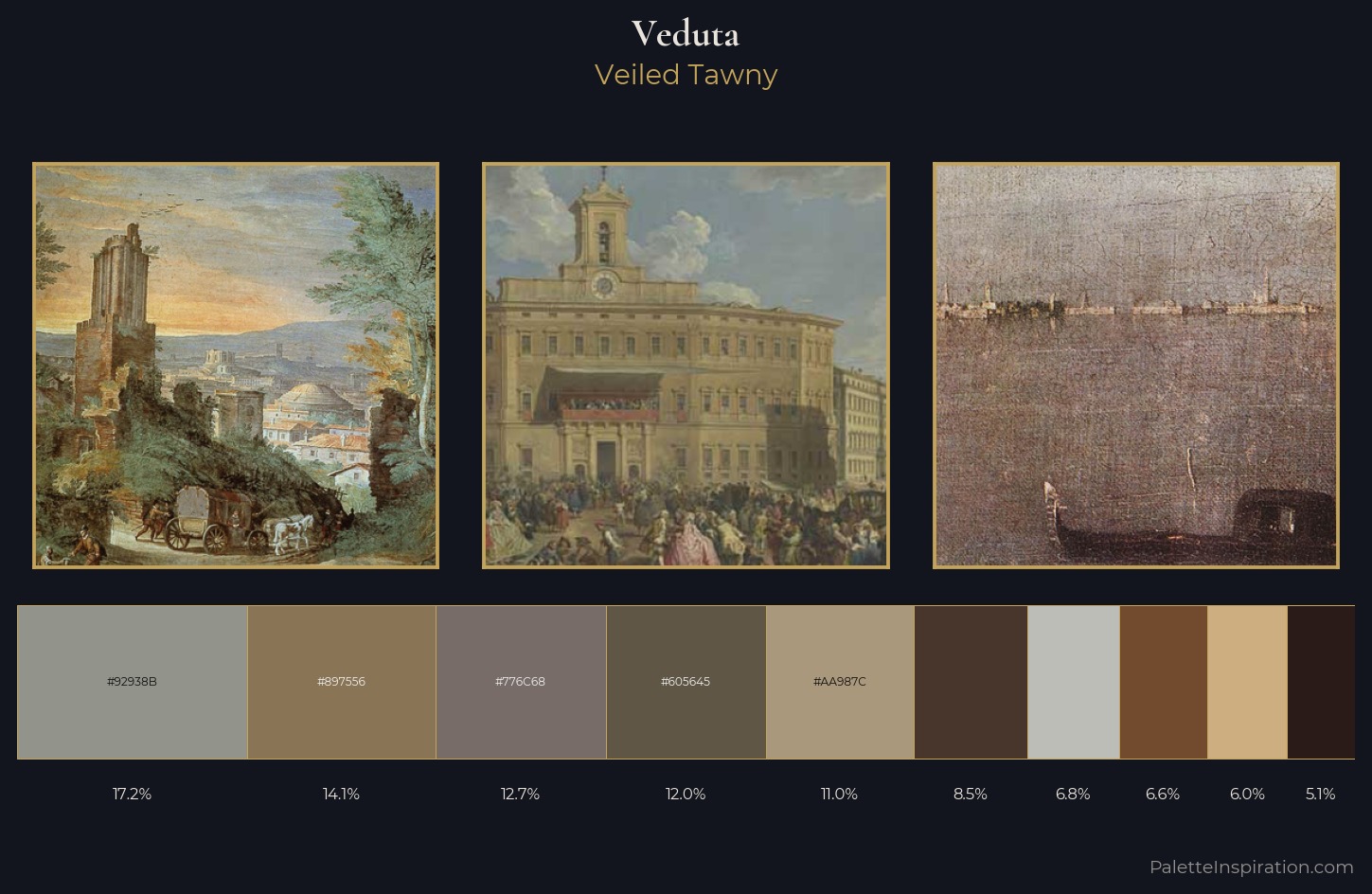 veduta Palette 15 — Veiled Tawny