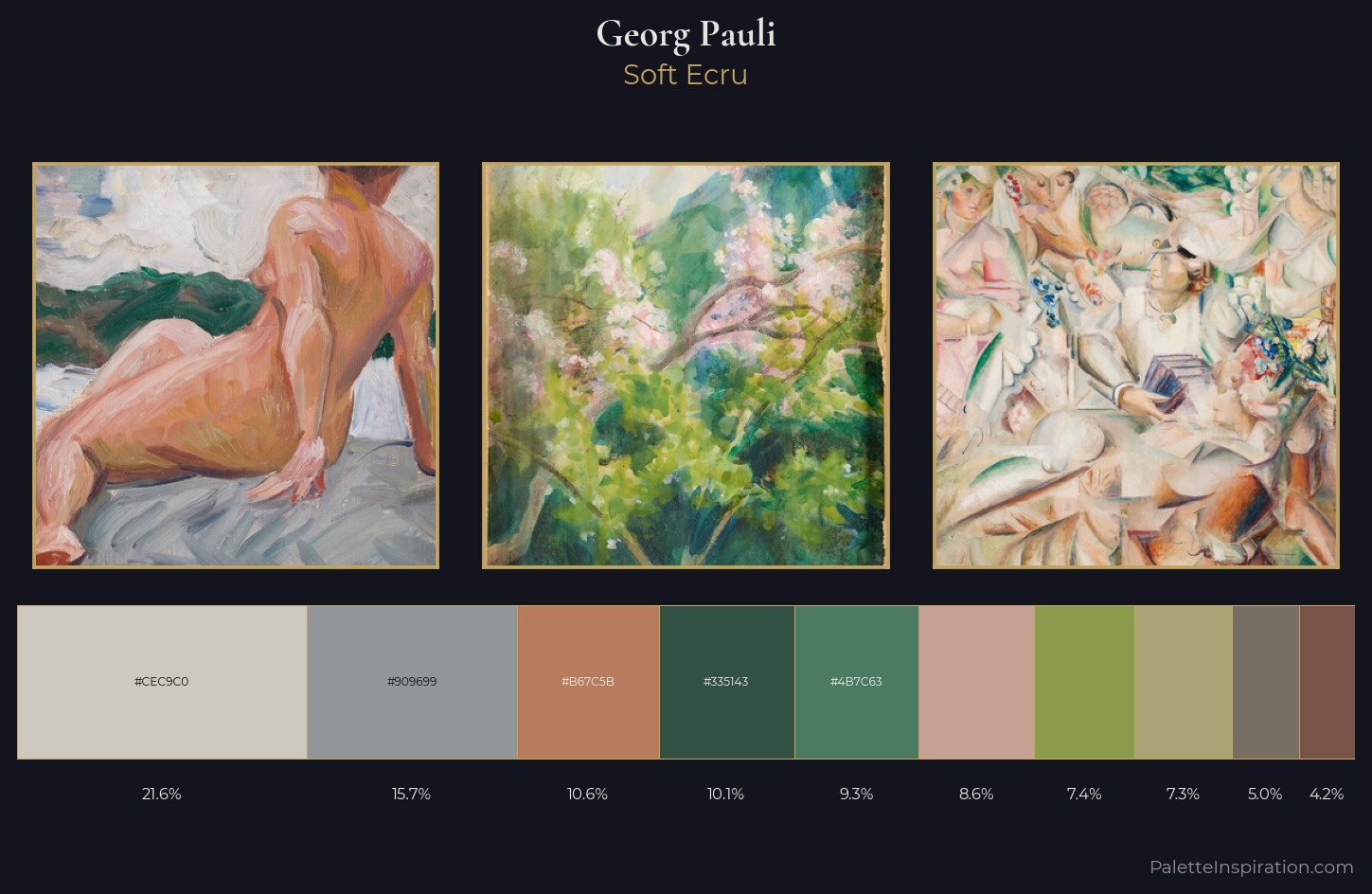 Georg Pauli Palette 3 — Soft Ecru