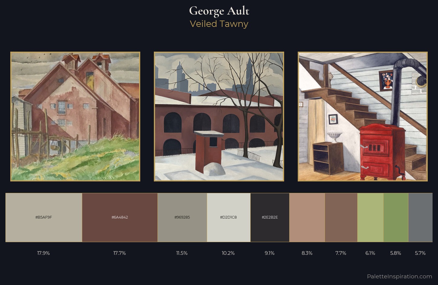 George Ault Palette 2 — Veiled Tawny
