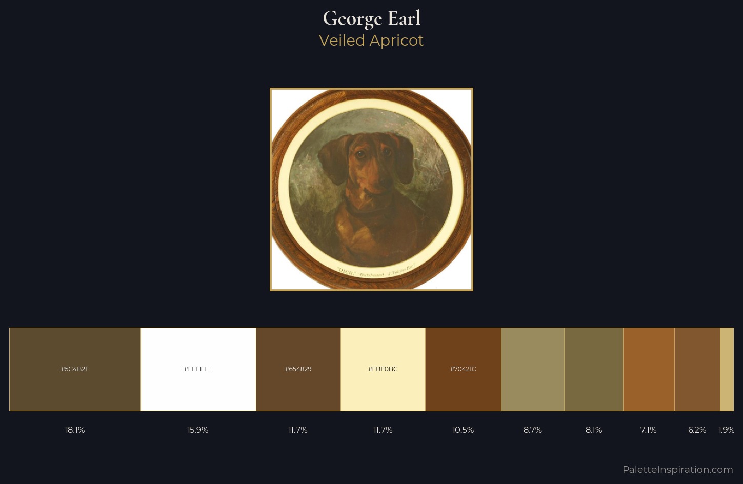 George Earl Palette 1 — Veiled Apricot