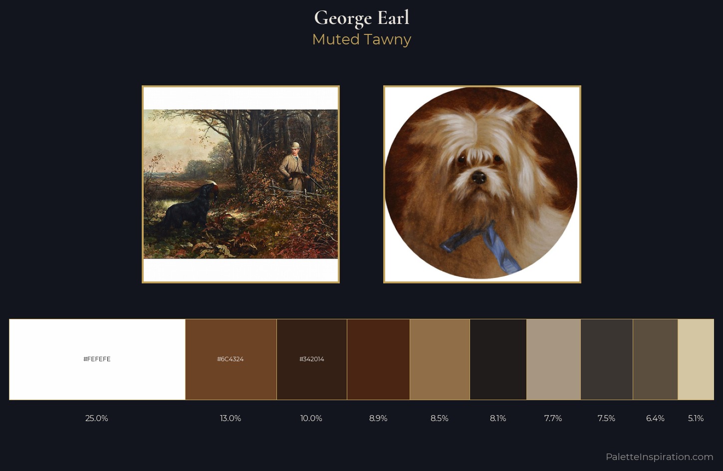 George Earl Palette 3 — Muted Tawny