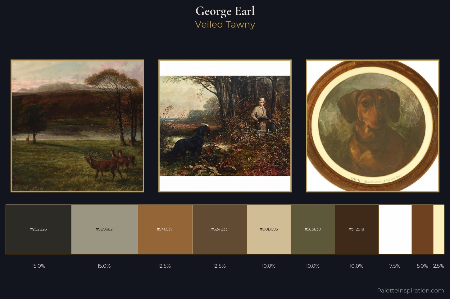 George Earl Master Palette — Veiled Tawny