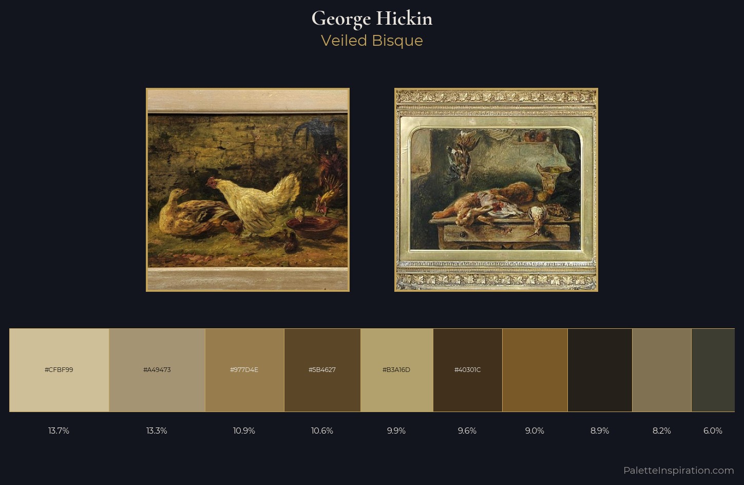 George Hickin Palette 2 — Veiled Bisque