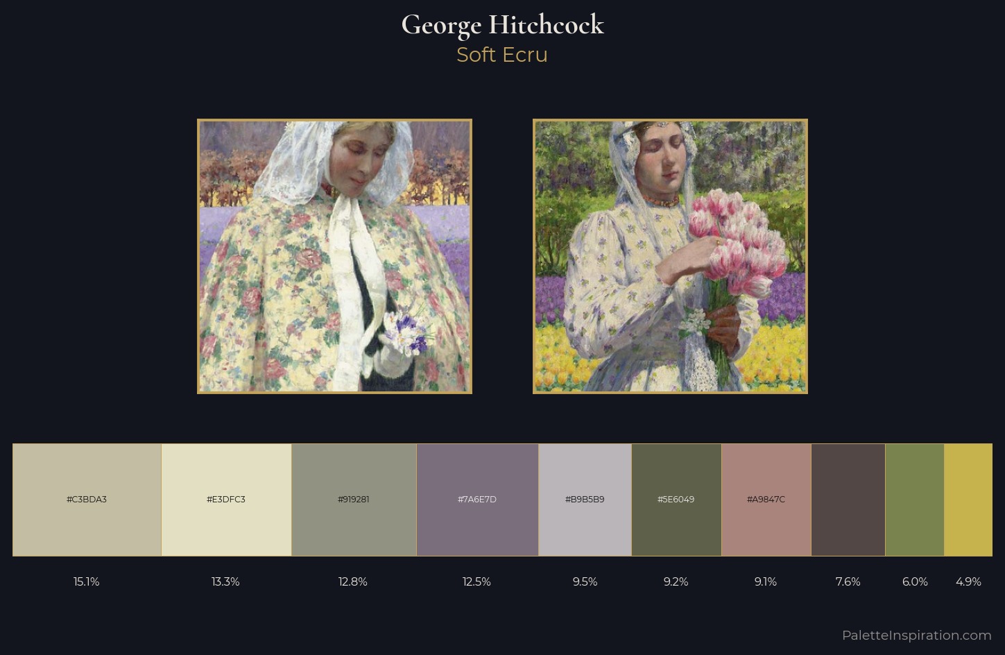 George Hitchcock Palette 1 — Soft Ecru