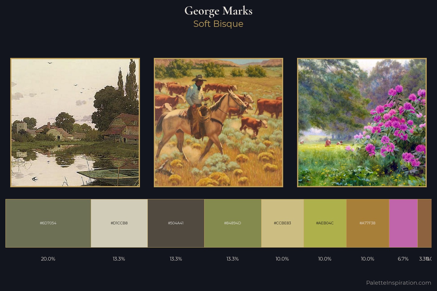 George Marks Master Palette — Soft Bisque