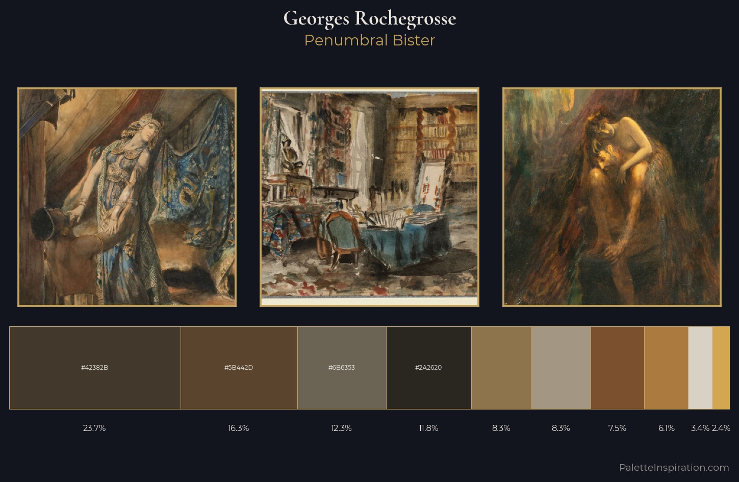 Georges Rochegrosse Palette 4 — Penumbral Bister