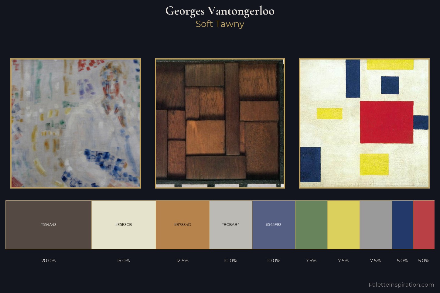 Georges Vantongerloo Master Palette