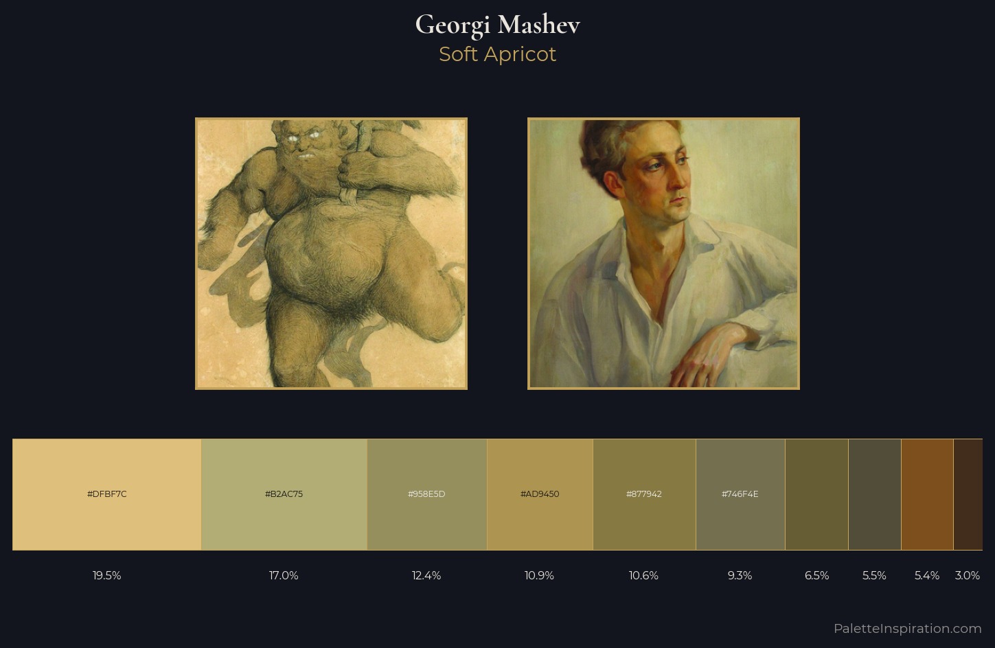 Georgi Mashev Palette 4 — Soft Apricot