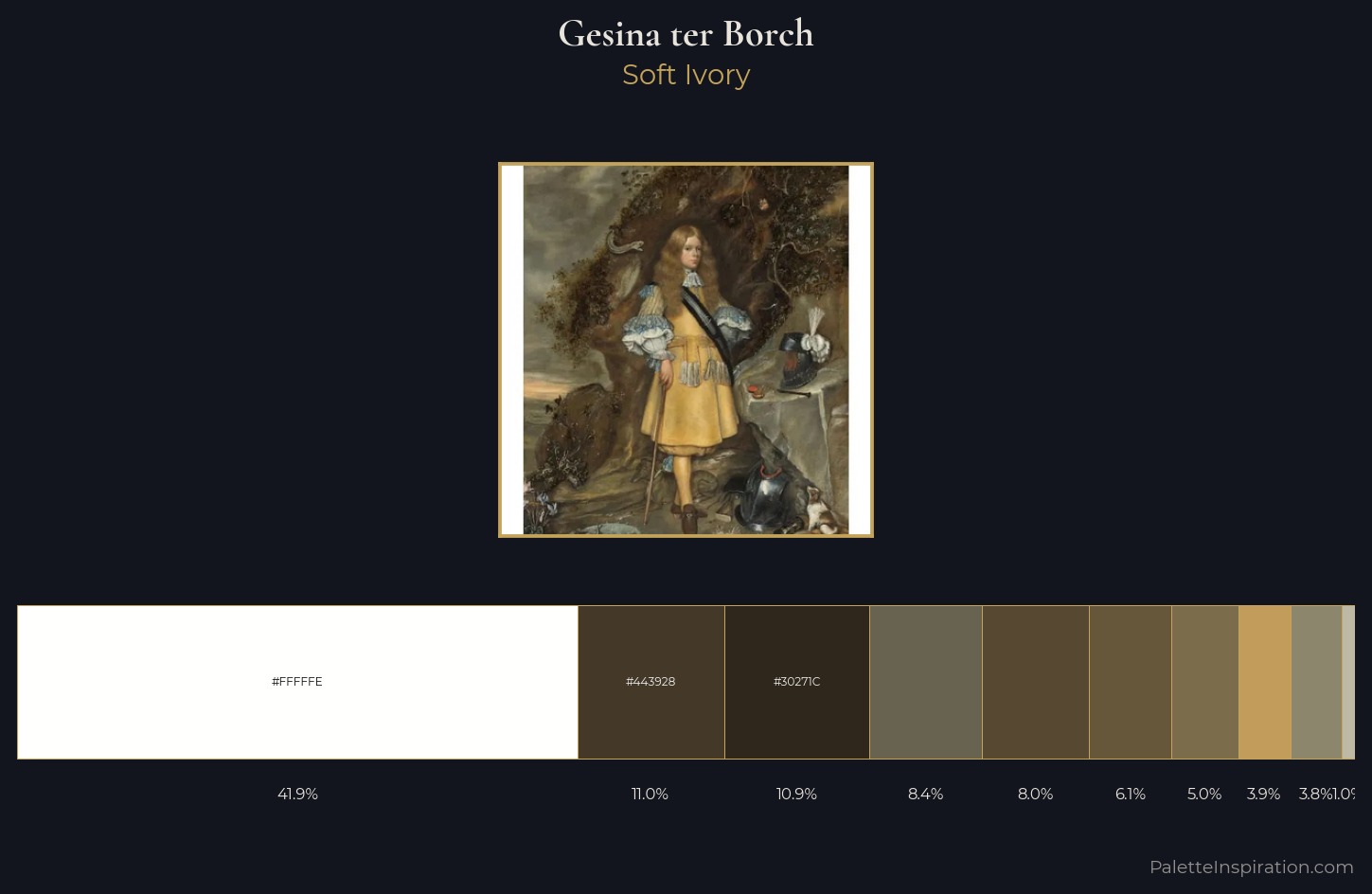 Gesina ter Borch Palette 1 — Soft Ivory