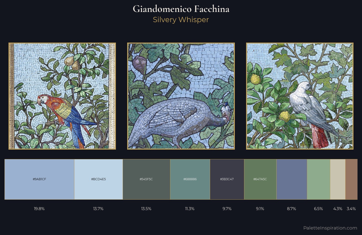 Giandomenico Facchina Palette 2 — Silvery Whisper