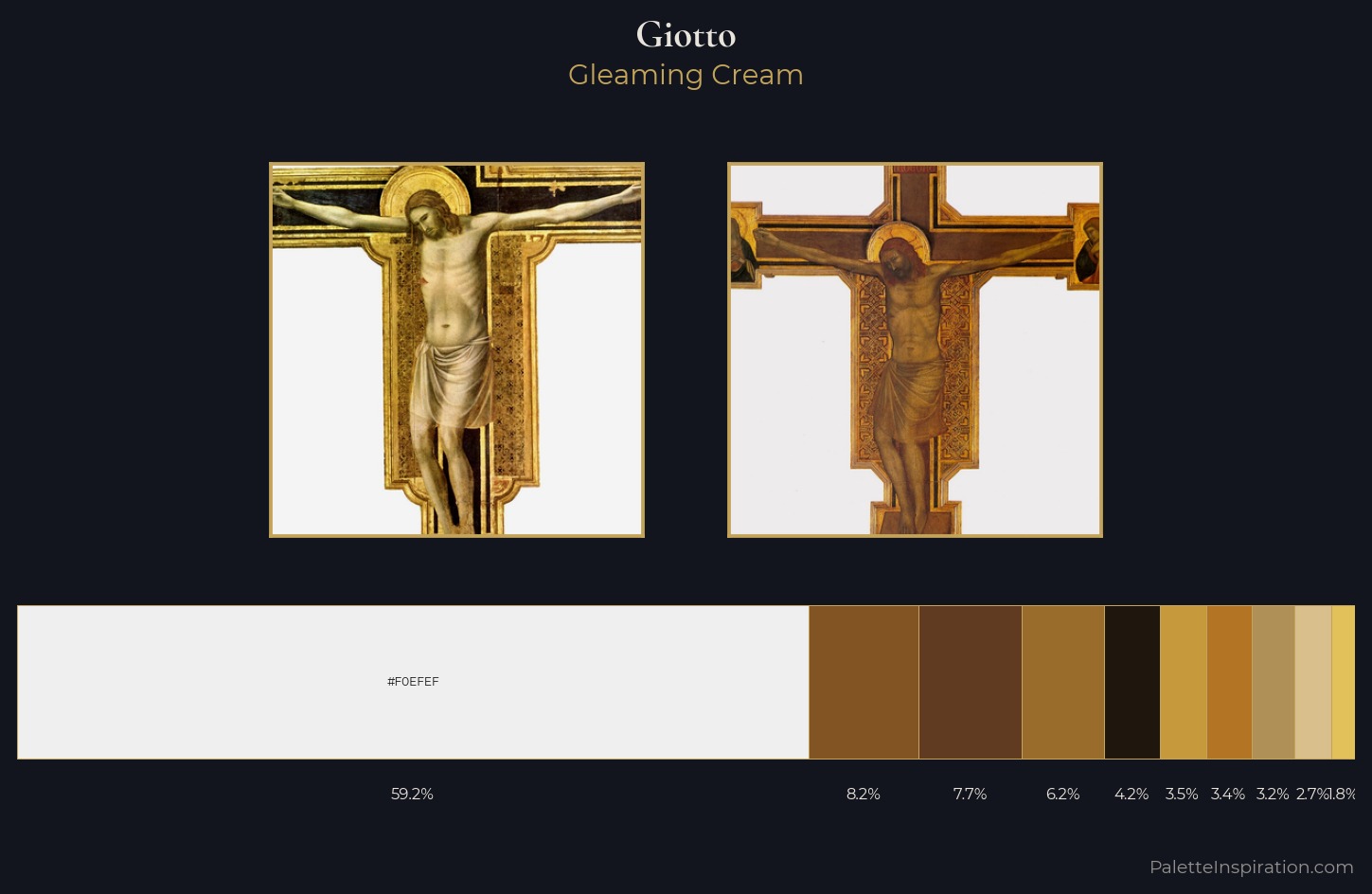 Giotto Palette 1 — Gleaming Cream