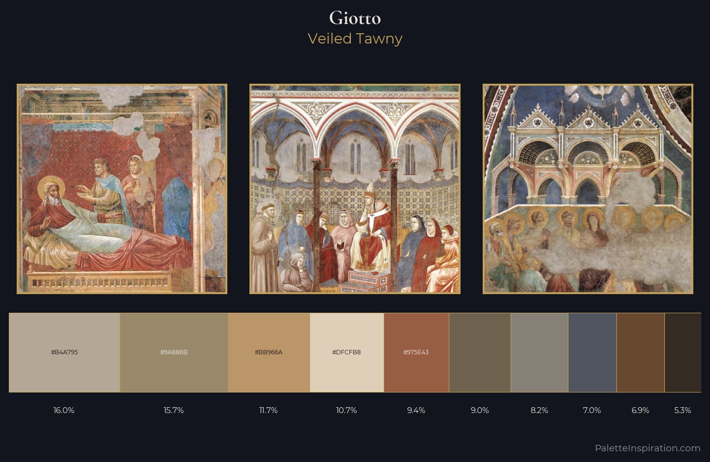Giotto Palette 4 — Veiled Tawny
