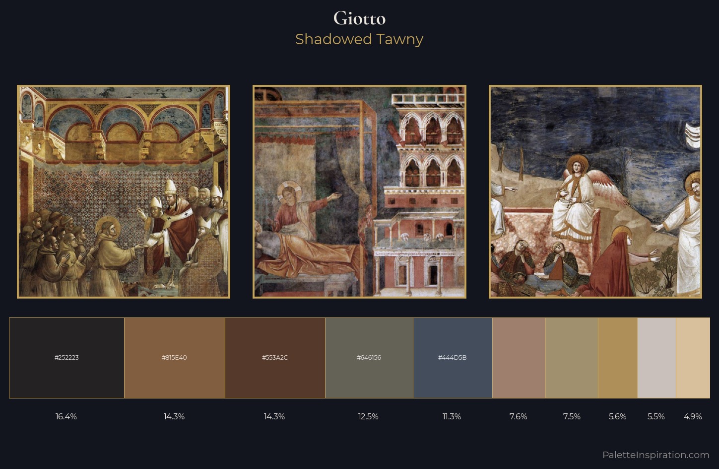 Giotto Palette 5 — Shadowed Tawny