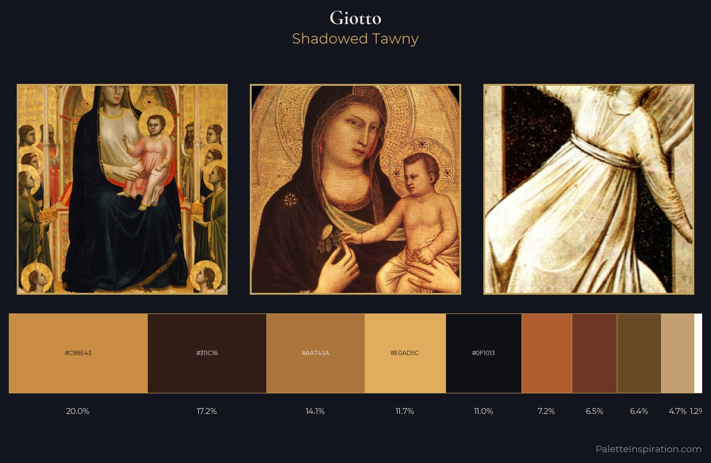 Giotto Palette 6 — Shadowed Tawny