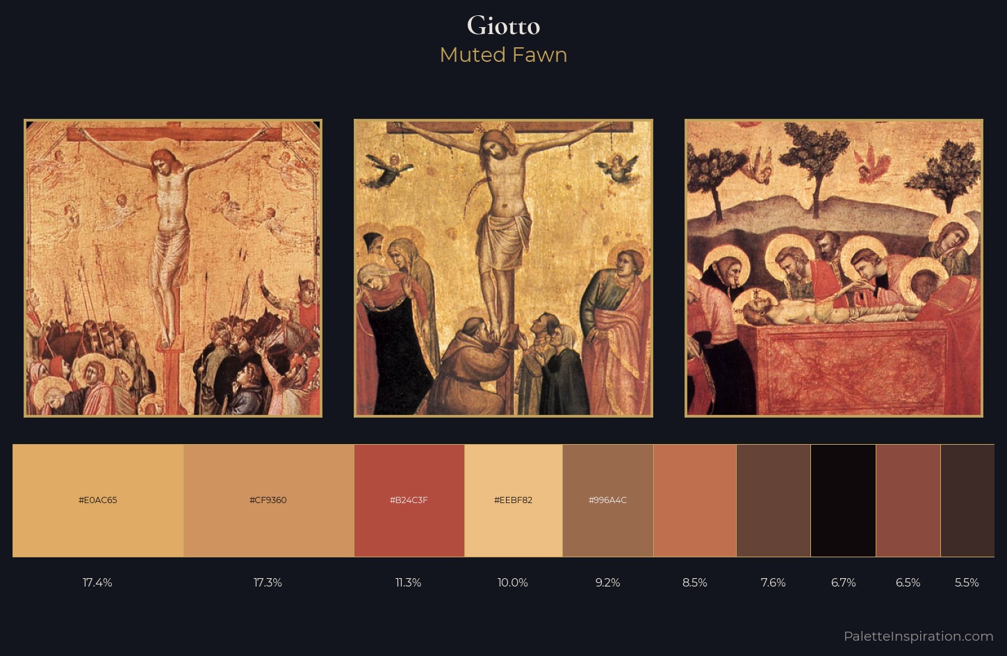 Giotto Palette 8 — Muted Fawn